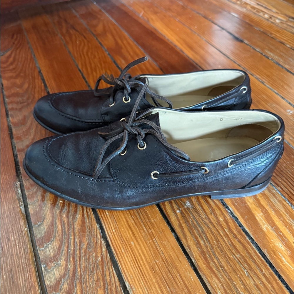 Scarosso Brown Women’s Boat Shoes size 40